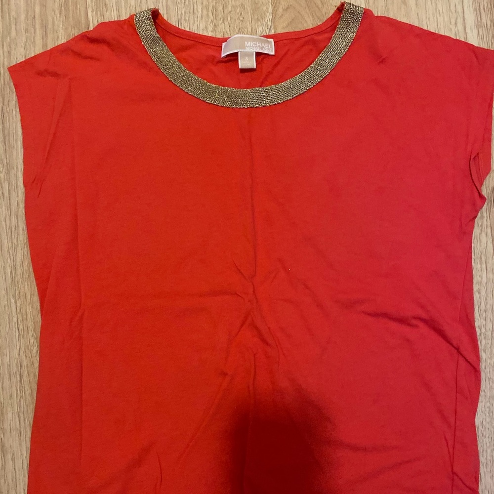 Red Orange MK top 🍊🧡❤️🍊
